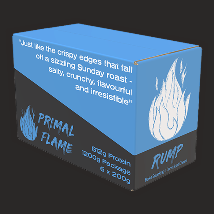 200g Rump Meat Chips - 100% Grass Fed Rump (6 x 200g) – Primal Flame